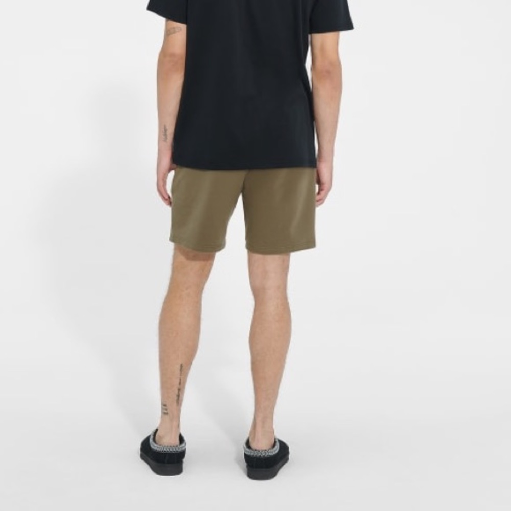 UGG Darian Sleep Men’s Shorts in Olive - Picture 2 of 8